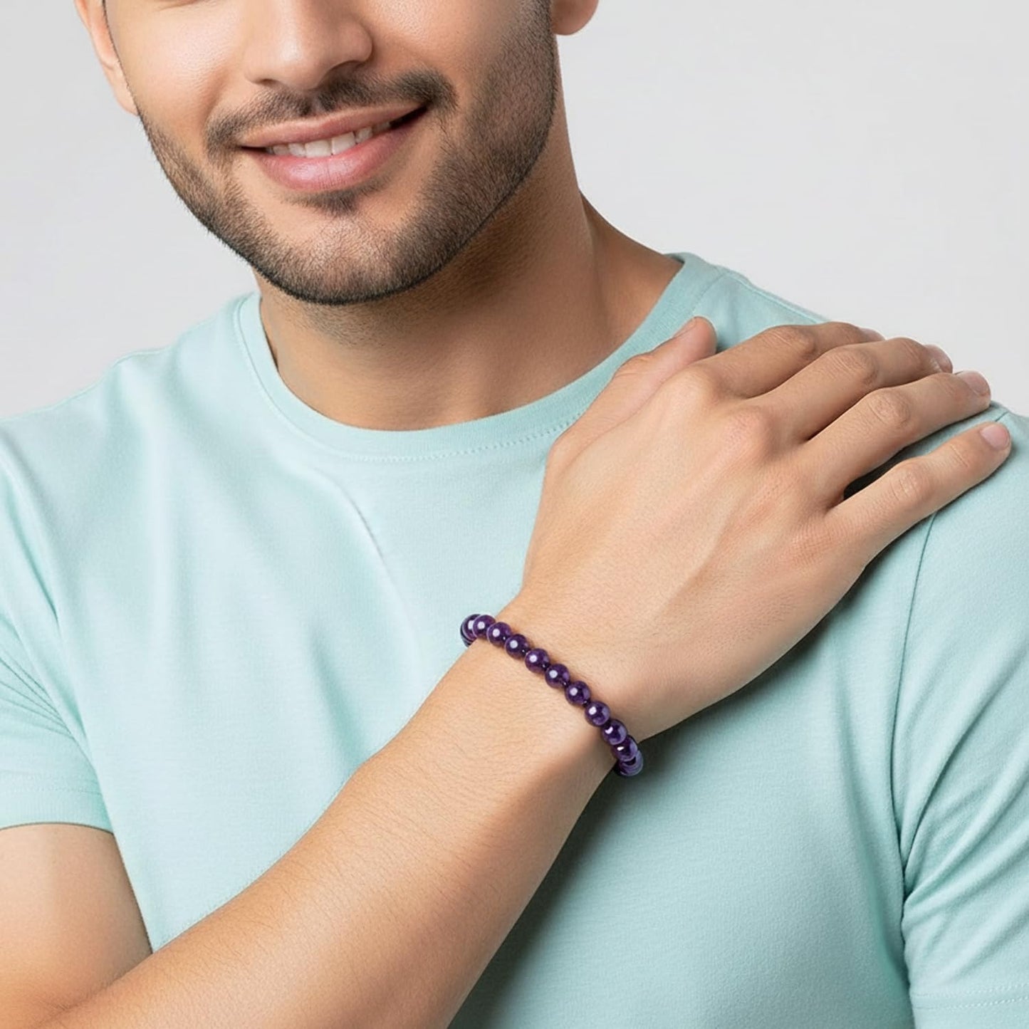 Natural Amethyst Bracelet