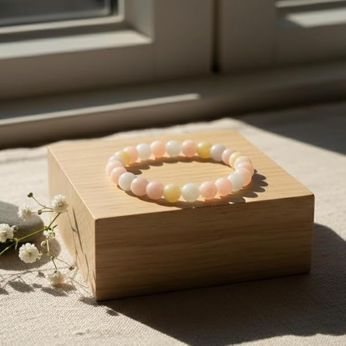 Morganite bracelet