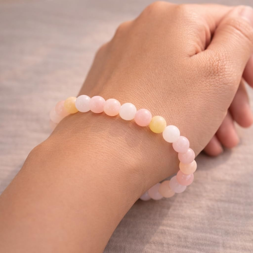 Morganite bracelet